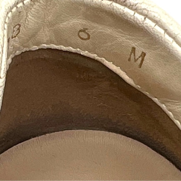 Stuart Weitzman Womens white Lace Up Low Top Athletic Sneaker Shoes Size 6. - Picture 9 of 10